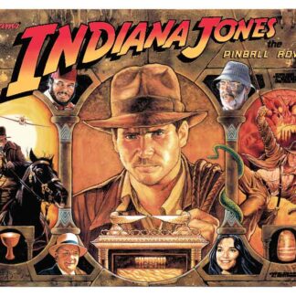 Indiana Jones acrylic backglass