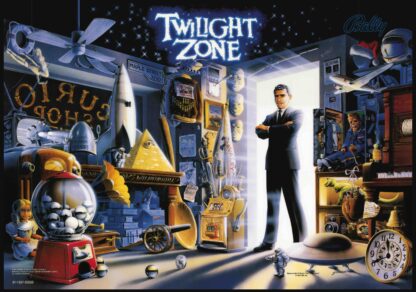 Twilight Zone acrylic backglass