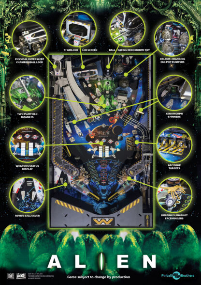Alien - Ellen Ripley Version (shipping Europe only) - Pinball Remakes ...